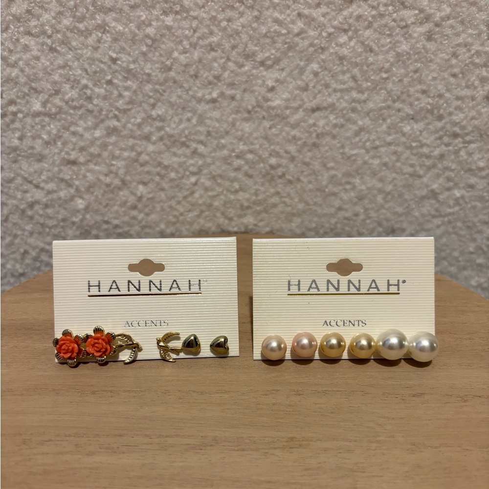 Hannah Accents Earring Set